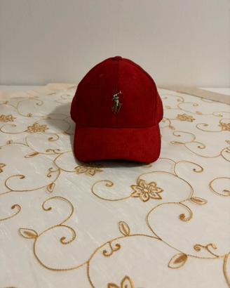 Cappellino Ralph Lauren in velluto taglia unica