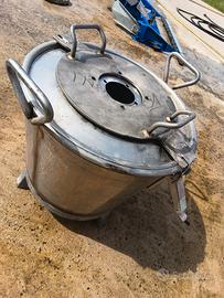 Calderone in acciaio inox 
