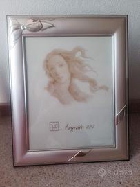 Nuova cornice in argento 925