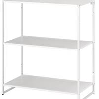 Scaffale Jostein in metallo bianco