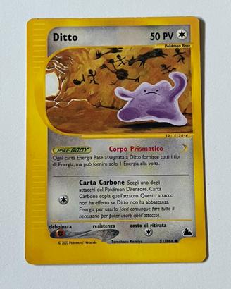 Carta Pokemon Ditto