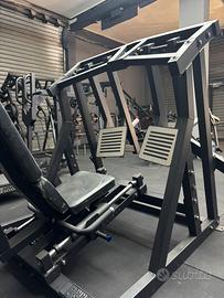 Leg press, chest press, leg extension, leg curl