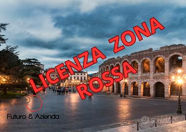 Licenza zona rossa verona