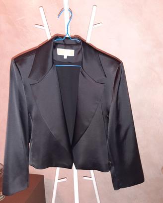 Giacca Kocca in raso color nero - taglia M