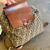 Zainetto vintage Fendi originale – monogram Zucca