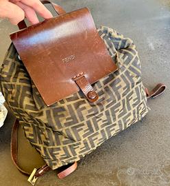 Zainetto vintage Fendi originale – monogram Zucca