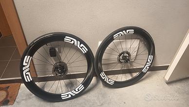 Cerchi enve ses 4.5 disc nero/bianco