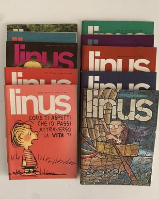 LINUS Anno 13 1977 (Rizzoli) lotto 7 pz