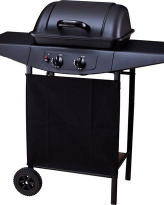 Barbecue gardenia a gas