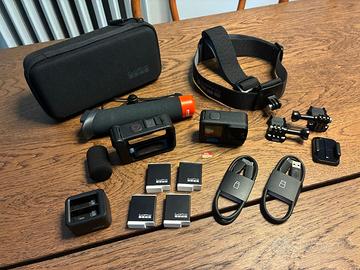 GoPro 12 Black Bundle + Dual Charger + Media Mod