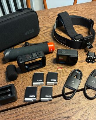 GoPro 12 Black Bundle + Dual Charger + Media Mod