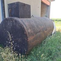 Cisterna serbatoio gasolio 4000 Litri