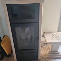 stufa pellet 13 kw ad aria ventilata Palladio 