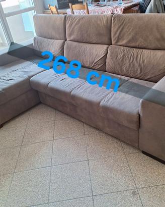 Divano letto con cassettone