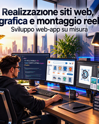 Siti web, grafica e reel