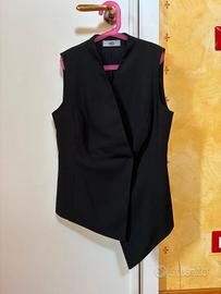 Gilet sartoriale IXOS asimmetrico nero Tg 40