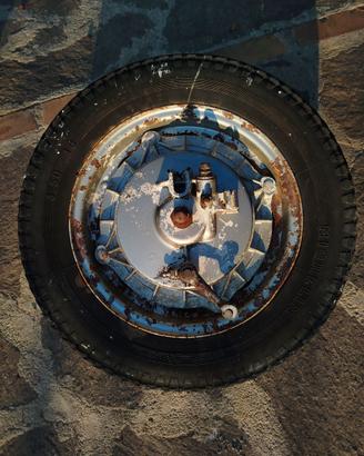 Ruota anteriore completa lambretta Innocenti