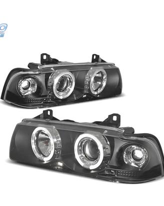 FARI BMW E36 92-98 COUPE CCFL OCCHI ANGEL FONDO NE