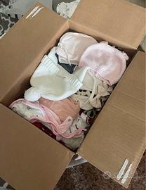 Lotto vestiti bimba nascita agosto fino a 9/12mesi