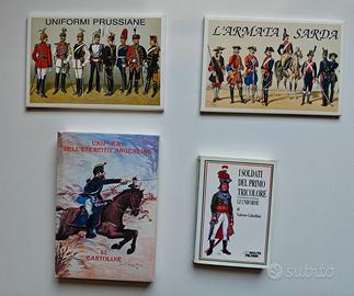 Folder Cartoline Uniformi Militari. Ediz. Limitate