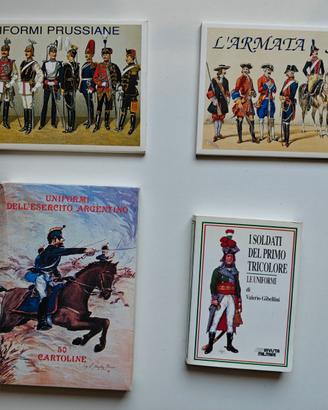 Folder Cartoline Uniformi Militari. Ediz. Limitate
