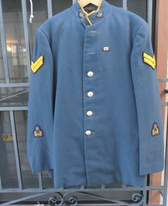 Uniform man's ceremonial raf bandsmen set