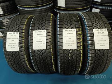 4 GOMME 215 60 16 FULDA INV RIF2723