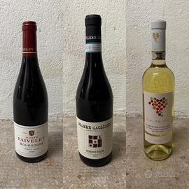Box 3 vini: Bourgogne, Nebbiolo, Vermentino