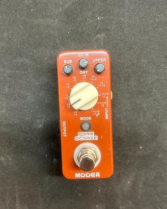 Pedale Mooer Pure Octave
