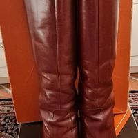 Stivali donna in pelle