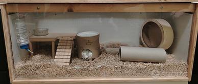 terrario/gabbia per piccoli roditori