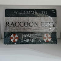 Resident evil Raccoon City vintage retrò
