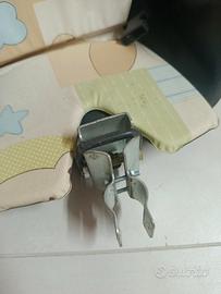 Seggiolino anteriore per bicicletta massimo 8 kg