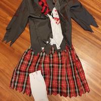 costume carnevale Zombie Girl