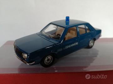 MODELLO AUTO RENAULT 19 GENDARMERIA