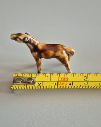 Cavallino in porcellana vintage, anni '70