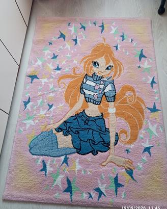 Tappeto Winx ragazza 163 x 112