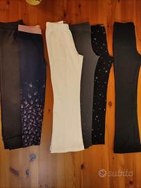 6 pantaloni bambina 