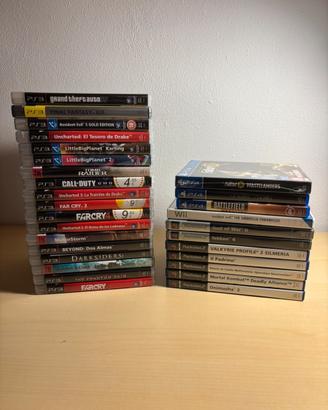 Videogiochi ps2, ps3, ps4, wii