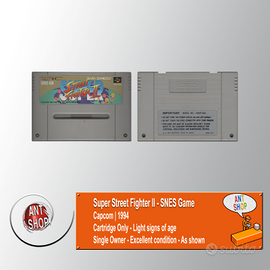 Super Street Fighter II - Vintage SNES/NTSC (1994)