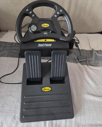 Volante Madcatz + pedaliera per Ps1