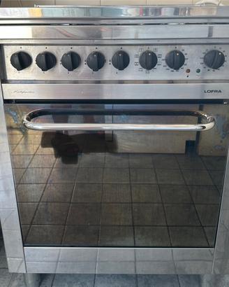 Cucina in acciaio lofra