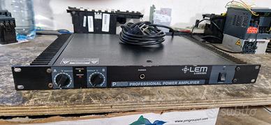 Amplificatore finale stereo mono lem p300 2ch 300W