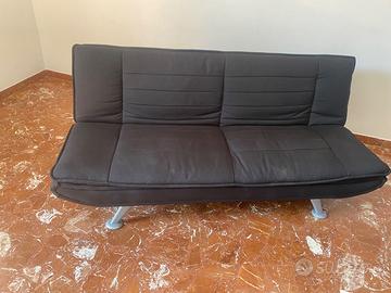 Divano letto nero