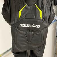 Tuta Intera Alpinestars In Pelle Monster Taglia 50
