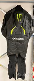 Tuta Intera Alpinestars In Pelle Monster Taglia 50