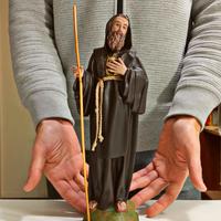 San Francesco di Paola - cartapesta leccese