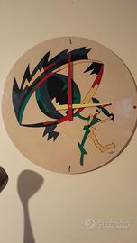 UGO NESPOLO - Quadro/Orologio
