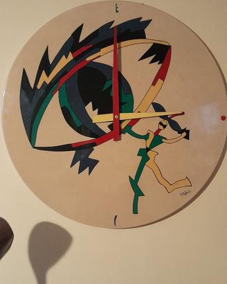 UGO NESPOLO - Quadro/Orologio
