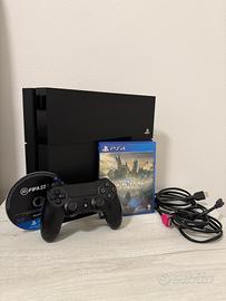 Ps4 Completa di Cavi Controller + 2 Giochi